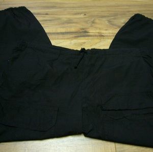 XCVI black cargo pant sz S